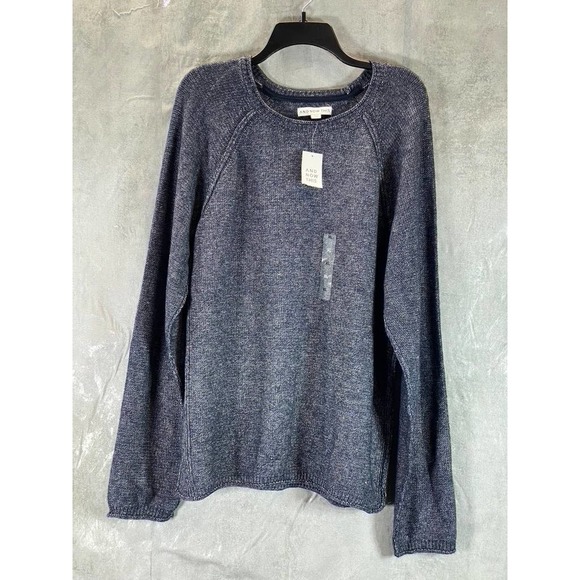And Now This Men's Moonlight Stonewash Alternative Regular-Fit Sweater SZ XL - Picture 1 of 12